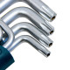 Набір шестигранних ключів Bosch Torx Professional, 9 шт