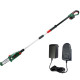 Акумуляторна телескопічна висоторізна пила Bosch UniversalChainPole 18, 1 акб PBA 18V 2.5A, з/п AL 18V-20