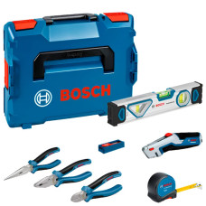 Набір плоскогубців Bosch Professional та ручних інструментів, 16 шт
