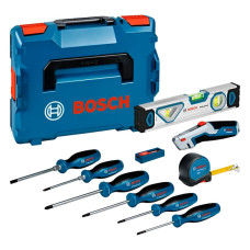 Набір викруток Bosch Professional і ручних інструментів, 19 шт