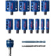 Набір коронок Bosch Expert Tough Material 20, 22, 25, 32, 35, 40, 44, 51, 60, 68, 76 мм, 14 шт
