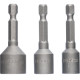 Набір торцевих головок Bosch 8-13 мм, 3 шт