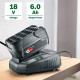 Акумулятор для електроінструментів Bosch PBA 18V 6Ah W-С