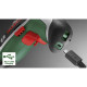 Акумуляторна електровикрутка Bosch IXO 7, у кейсі з USB зарядкою, набором біт і магнітним тримачем