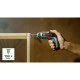 Акумуляторна електровикрутка Bosch IXO 7, у кейсі з USB зарядкою, набором біт і магнітним тримачем