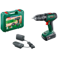 Акумуляторний дриль-шуруповерт Bosch UniversalDrill 18V з акб 1.5 Ah та з/п AL 1810 CV, у кейсі