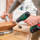 Акумуляторний дриль-шуруповерт Bosch UniversalDrill 18V з акб 1.5 Ah та з/п AL 1810 CV, у кейсі