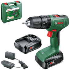 Акумуляторний ударний дриль-шуруповерт Bosch EasyImpact 18V-40, 2 акб PBA 18V 2.0Ah и з/у AL 18V-20, в кейсі