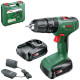 Акумуляторний ударний дриль-шуруповерт Bosch EasyImpact 18V-40, 2 акб PBA 18V 2.0Ah и з/у AL 18V-20, в кейсі