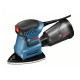 Вібраційна шліфувальна машина Bosch Professional GSS 160-1 A Multi, з набором шліфувальних пластин і аркушів, у кейсі