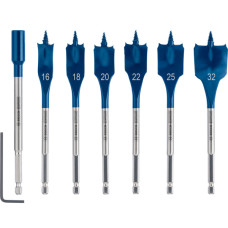 Набір перових свердел Bosch Expert SelfCut Speed 16, 18, 20, 22, 25, 32 мм, подовжувач 152 мм