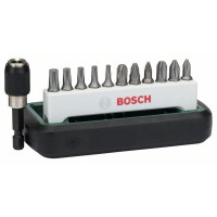 Набір біт Bosch Standard з універсальним магнітним тримачем, 12 шт