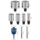 Набір коронок Bosch PRO Multi Material PC Plus, 9 шт