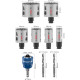 Набір коронок Bosch PRO Multi Material PC Plus, 9 шт