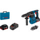 Акумуляторний перфоратор Bosch GBH 18V-26 F Professional, 2 акб 18 V 6 Ah і з/п GAL 1880 CV, у кейсі