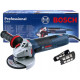 Кутова шліфмашина Bosch GWS 19-125 CIE Professional, з регулюванням та пиловим фільтром