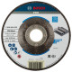 Зачисний круг Bosch PRO Metal 125х6х22.23 мм випуклий