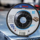 Зачисний круг Bosch PRO Metal 125х6х22.23 мм випуклий