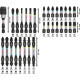 Набір біт ударних Bosch PRO Impact Set, 31 шт
