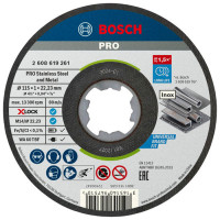 Круг відрізний Bosch PRO Stainless Steel and Metal 115×1×22.23 мм
