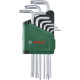 Набір ключів зіркоподібних Bosch Torx, 9 шт
