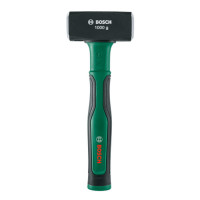 Кувалда Bosch з вагою головки 1000 г