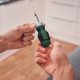 Коротка викрутка Bosch з храповиком і 6-ма бітами