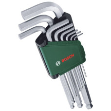 Набір шестигранних ключів Bosch, 9 шт
