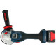 Акумуляторна кутова шліфмашина Bosch GWS 18V-15 SC Professional з 2 акб ProCORE 18V 8 Ah, з/п GAL 18V-160 в L-BOXX 136