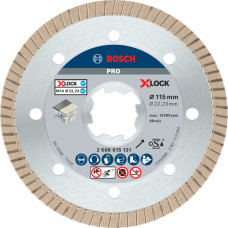 Алмазний круг Bosch X-Lock Best for Ceramic Extraclean Turbo 115x22.23x1.4x7 мм