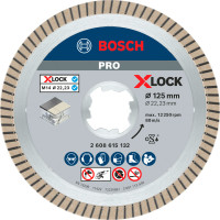 Алмазний круг Bosch X-Lock Best for Ceramic Extraclean Turbo 125x22.23x1.4x7 мм