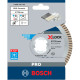 Алмазний круг Bosch X-Lock Best for Ceramic Extraclean Turbo 125x22.23x1.4x7 мм