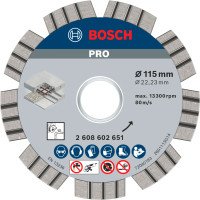 Алмазний круг Bosch Best for Concrete 115x22.23x2.2x12 мм