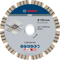 Алмазний круг Bosch Best for Concrete 150x22.23x2.4x12 мм