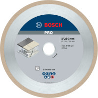 Алмазний круг по кераміці Bosch Best for Ceramic 250x30/25.40x2.4x10 мм