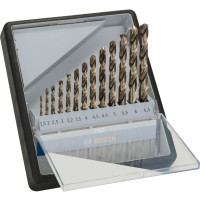 Набір свердел Bosch HSS-Co Robust Line 1.5-6.5 мм, 13 шт