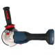 Акумуляторна кутова шліфмашина Bosch GWS 18V-15 C Professional без акб і з/п, в L-BOXX 136