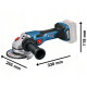 Акумуляторна кутова шліфмашина Bosch GWS 18V-15 C Professional без акб і з/п, в L-BOXX 136