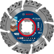 Алмазний круг Bosch Expert MultiMaterial X-Lock, 115x2.4х22.23 мм