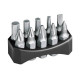 Акумуляторна електровикрутка Bosch IXO 6 Set, у кейсі з USB зарядкою, набором біт, кутовою та ексцентриковою насадками