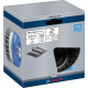 Зачисна щітка Bosch PRO Metal heavy, 90x0.8 мм, з різьбленням