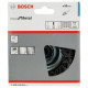 Зачисна щітка Bosch PRO Metal heavy, 90x0.5 мм, з різьбленням