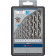 Набір 10 свердел Bosch HSS-G СВ 1-10 мм Robust Line