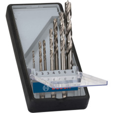 Набір свердел по дереву Bosch PRO Wood зі швидкорізальної сталі HSS, 7 шт