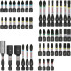 Набір ударних біт Bosch PRO Impact PH/PZ/SL/R/TX, 25/55 мм, 50 шт
