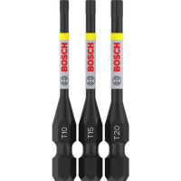 Набір ударних біт Bosch PRO T Impact, T10, T15, T20, 55 мм, 3 шт