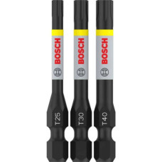 Набір ударних біт Bosch PRO Torx 55 мм, T25, T30, T40, 55 мм, 3 шт