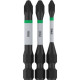 Набір ударних біт Bosch PRO PZ1, PZ2, PZ3, 55 мм, 3 шт