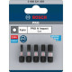 Набір ударних біт Bosch PRO H3, H4, H5, H6, 25 мм, 5 шт