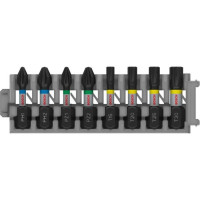 Набір ударних біт Bosch PRO PH, PZ, TX 25 мм, 8 шт